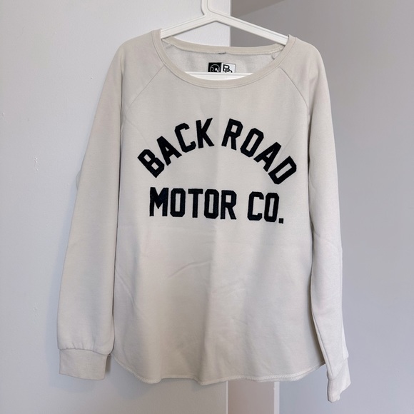 Backroad motor co crewneck sweater - women’s L - Picture 1 of 6